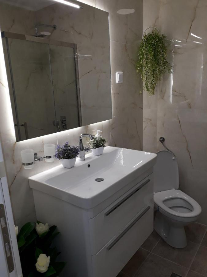 Seahaven Apartment Petrovac Bagian luar foto